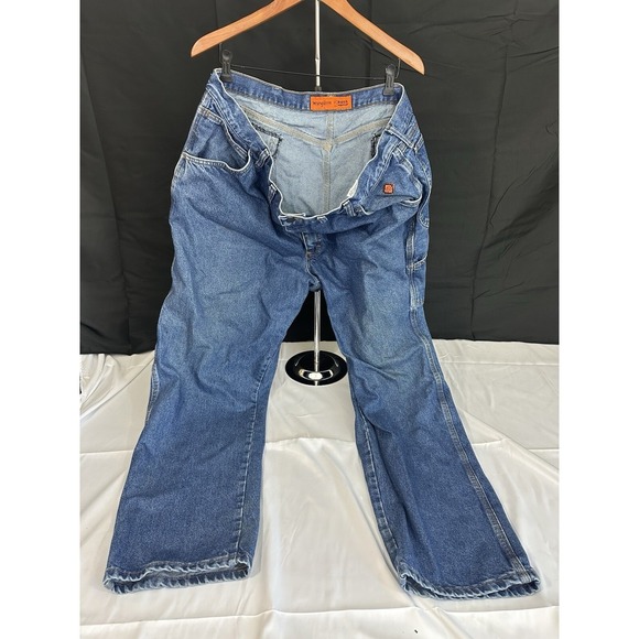 Wrangler Other - Wrangler Riggs Workwear FR Jeans Mens 44x32 Blue Flame Resistant 10FR3W020 CAT2